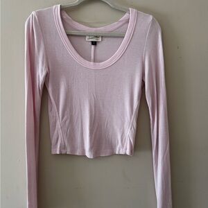 Universal Thread Soft Pink Long Sleeve Tee